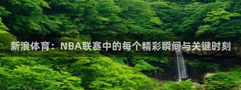 新浪体育：NBA联赛中的每个精彩瞬间与关键时刻